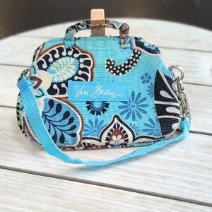 Vera Bradley Bali Blue Luggage Tag / Card Holder